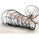 Colar Cirúrgico Elizabetano Para Cães Cachorros Do N1 Ao N7 Cor Transparente Tamanho Da Coleira Colar Nº 7 (16-18 Cm Pescoço)