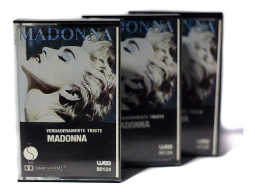 Cassette Madonna True Blue Verdaderamente Triste 1986 /nuevo
