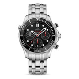 Reloj Tributo Omega Seamaster Chronometer Blk