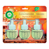 Repuestos De Aromatizante Air Wick Eléctrico Sorpresas De Pumpkin Spice 3 Repuestos