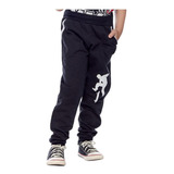 Calça Quentinha Jogger Infantil Menino Com Punhos Ribana