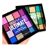 Paleta De Sombras Hudamoji Ultimate 16 Sombras Mixtas