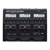 Pedalera Multiefectos Con Loop Zoom G3n Negro Cuota