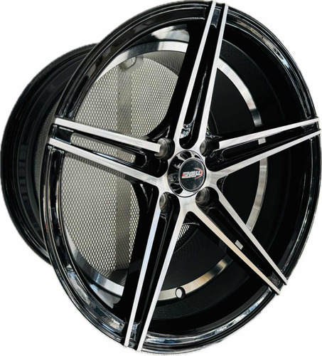 Rines 15x8.5 4-100 Vw Mk1 Km2 Mk3 Tsuru Clio Chevy Gris