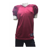 Jersey De Entrenamiento Para Football Americano Color Guinda