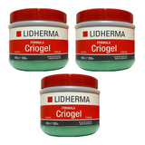 X3 Criogel Gel Frio Afirma Reduce Y Descongestiona Lidherma