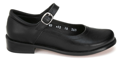 Zapato Escolar Negro Joven Lgc 00390