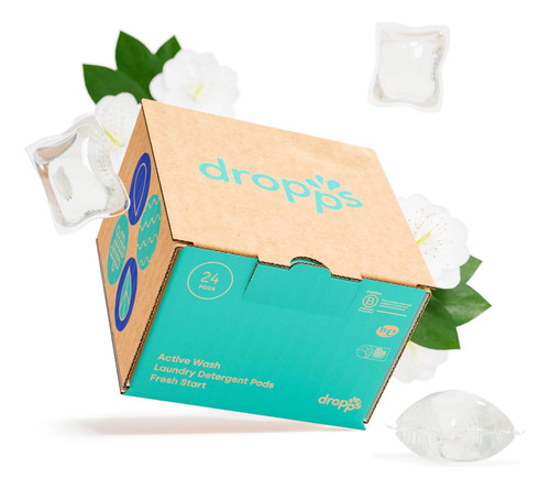 Cápsulas De Detergente Para Ropa Dropps Active Wash: Nuevo C