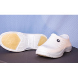 Zapatos Antideslizantes Blanco Marca Evacol