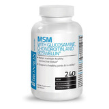 Bronson | Msm | Glucosamine | Boswellin | 240 Tablets