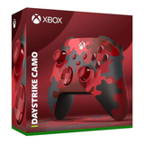 Control Xbox One/series X|s Daystrike Camo Rojo