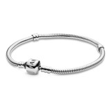 Brazalete Cadena De Serpiente Cierre Pandora Momets Pulsera