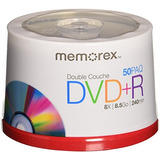 Dvd+r 8.5gb 8x Doble Capa - 50 Pack