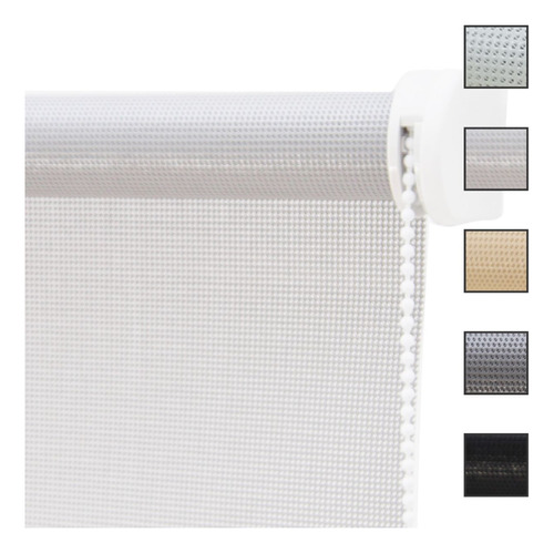 Cortinas Roller Lona Coversol Mesh 8% Screen 129x225 Rock