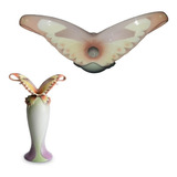 Vaso Ornamental Porcelana Coleção Borboleta Franz Collection