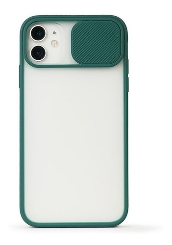 Funda Generica Para iPhone Tpu Protector Tapa Camara Slide