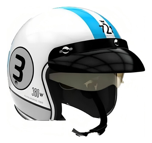 Casco Abierto Moto Hawk 721 Torino 380 W Limitado Rpm764®