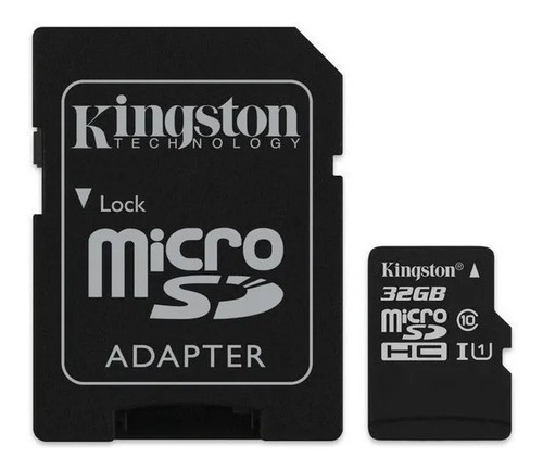 Memoria Micro Sd 32gb Kingston 100mb/s Clase 10 Original
