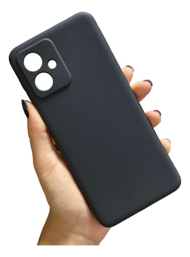 Capa Capinha Compatível Motorola Moto G54 Silicone Aveludada