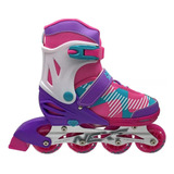 Patines En Línea Next Action Sports Talla Ajustable Rosa