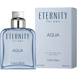 Perfume Hombre Marca Calvin Klein Eternity Aqua 200 Ml Edt
