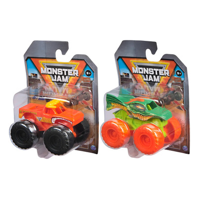 Monster Jam Mini Toro Loco Y Dragón 1:72 Spin Master | MercadoLibre