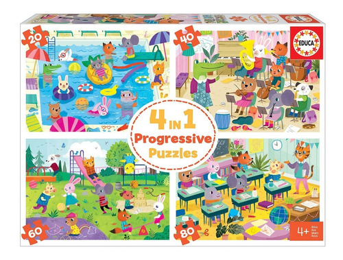 Puzzle Casinha 123 40U na Loja Ricardo e Vaz, Infantil, Jogos Didáticos