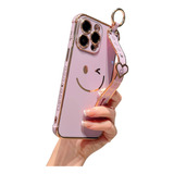 Funda Para iPhone 13 Pro 5g 6.1 Pulgadas Con Correa - Purple