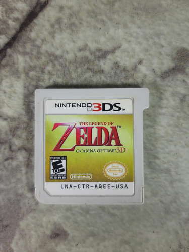 Juego Zelda Ocarina Of Time 3ds Solo Cartucho