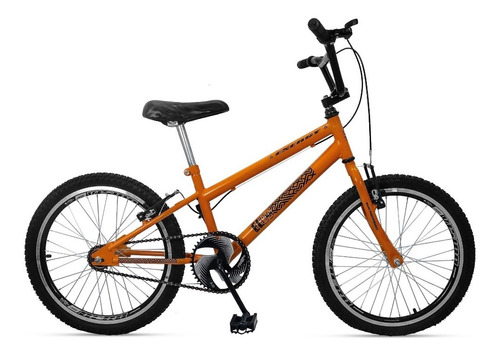 Bicicleta  Bmx Freestyle Infantil Energy Aro 20 Laranja 