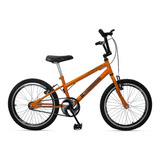 Bicicleta  Bmx Freestyle Infantil Energy Aro 20 Laranja 