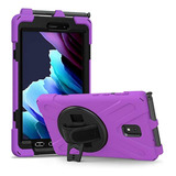 Funda Completa Para Samsung Galaxy Tab Active 3 Morado 8 In