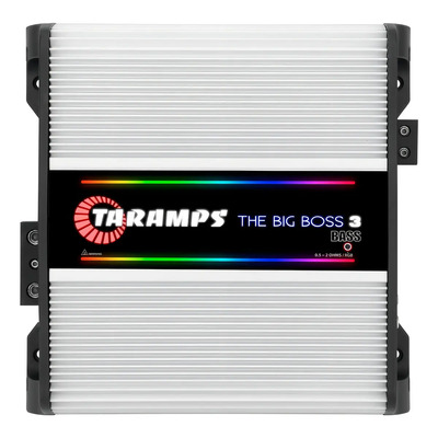 Amplificador Taramps The Big Boss 3 Bass Multiple Impedancia Color Blanco | Meses sin interés