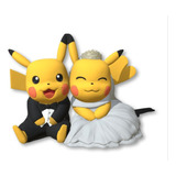 Adorno Pikachu Novia Torta Souvenirs Regalo Novios Boda