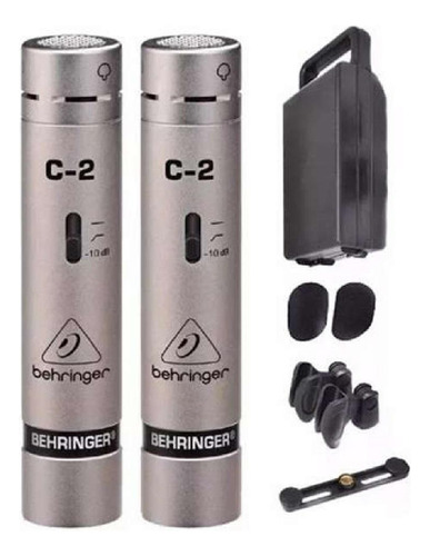 Microfono Behringer C-2 Kit 2 Unidades Pb-b5e1