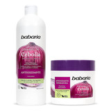 Shampoo De Cebolla + Mascarilla Tratamiento Capilar Babaria