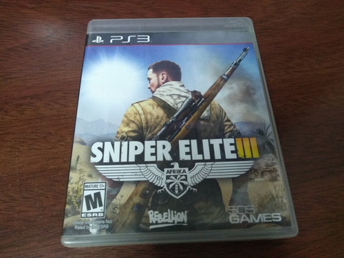 Sniper Elite 3 Ps3 Fisico Original Impecable
