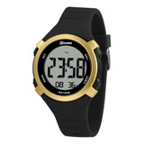 Relógio Masculino Digital Preto E Dourado X-games Silicone