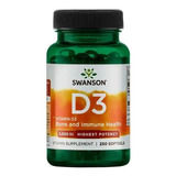 Vitamina D3 Máxima Potencia250softgel/5000ui Swanson 