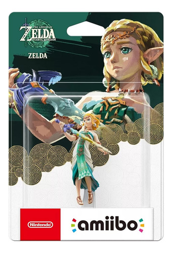 Zelda Amiibo Zelda Tears Of Kingdom  Caja Con Detalle