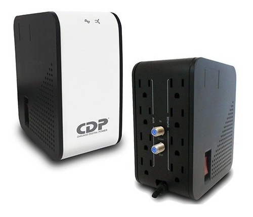 Regulador Cdp 1000va/400w, 8 Contacto, Supresor De Picos Coa