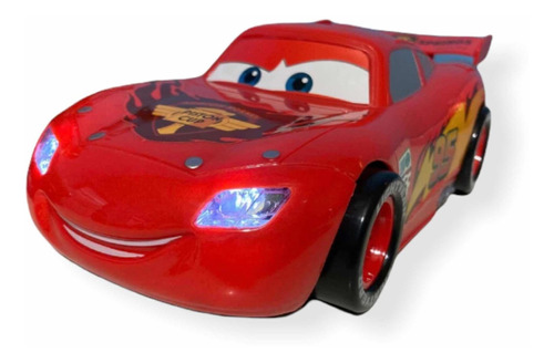 Carro Cars Rayo Mcqueen Con Luz Y Sonido Fricción