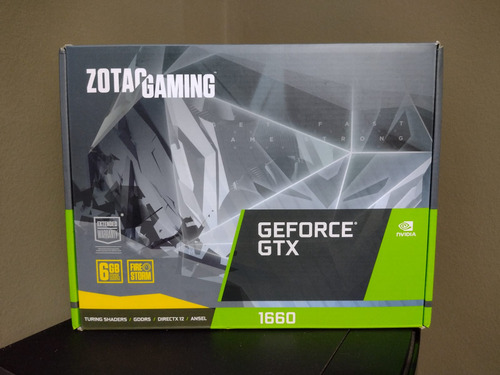 Placa De Video Nvidia Geforce Gtx 1660 6gb Gddr5 1785 Mhz