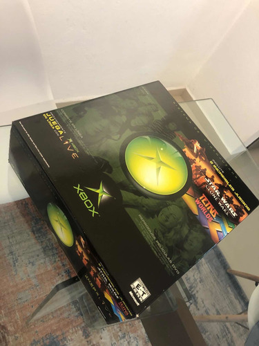 Xbox Clásico Calidad Coleccionista Con Caja Y Accesorios Msi