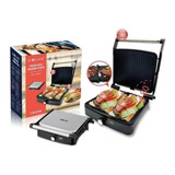 Parrilla Eléctrica Tostadora Sandwich Grill Haeger Hg-1800