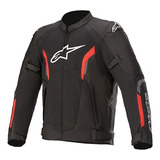 Motociclismo, Chaqueta Alpinestars Ast V2 Air (xl, Negro-roj