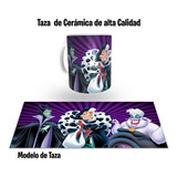 Taza De Ceramica 320 Ml, Modelo, Villanas De Disney