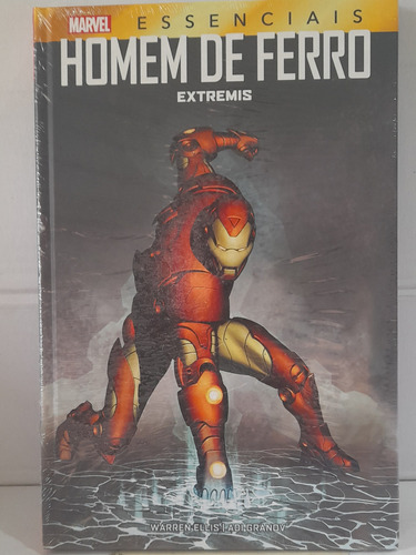 Livro Homem De Ferro Extremis Marvel Essenciais.novo Lacrado