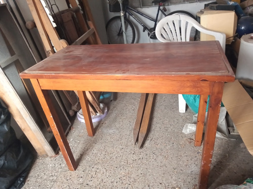 Mesa Madera Lustrada 