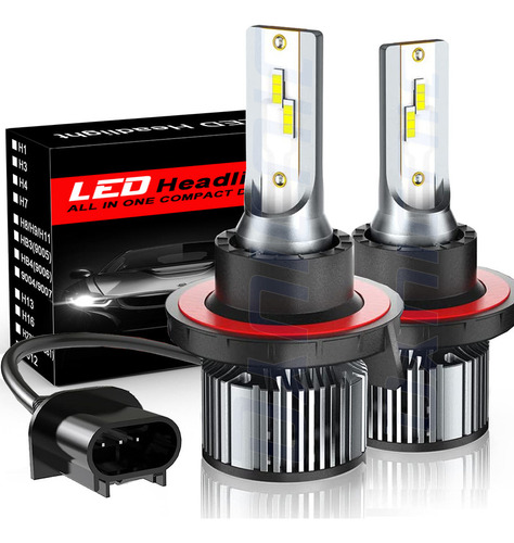 30000lm Kit De Focos Led 9008 Para Chevy Luz Alta Y Luz Baja